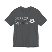 Load image into Gallery viewer, Mirror Mirror Unisex Tee - Stylish Black Short Sleeve Shirt