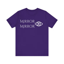 Load image into Gallery viewer, Mirror Mirror Unisex Tee - Stylish Black Short Sleeve Shirt
