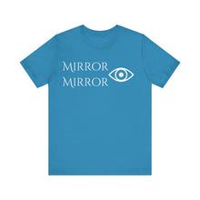 Load image into Gallery viewer, Mirror Mirror Unisex Tee - Stylish Black Short Sleeve Shirt