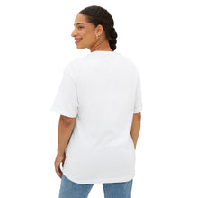 Load image into Gallery viewer, Funny Cat Lover Unisex Oversized Boxy Tee - &quot;I’d Rather Have a Cat on My Lap Than a Man on My Last Nerve&quot;