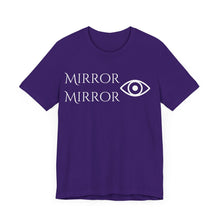Load image into Gallery viewer, Mirror Mirror Unisex Tee - Stylish Black Short Sleeve Shirt