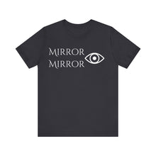 Load image into Gallery viewer, Mirror Mirror Unisex Tee - Stylish Black Short Sleeve Shirt