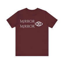 Load image into Gallery viewer, Mirror Mirror Unisex Tee - Stylish Black Short Sleeve Shirt