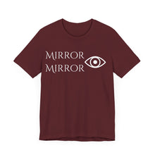 Load image into Gallery viewer, Mirror Mirror Unisex Tee - Stylish Black Short Sleeve Shirt