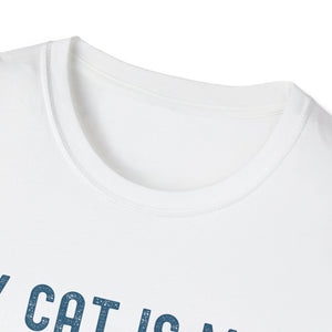 Cat Lover T-Shirt - My Cat is My Favorite Boyfriend