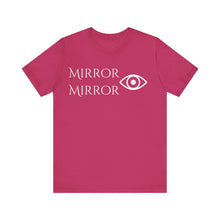 Load image into Gallery viewer, Mirror Mirror Unisex Tee - Stylish Black Short Sleeve Shirt
